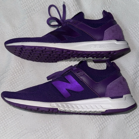 Purple New Balance 247 - Picture 6 of 7